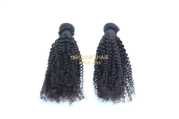 Cheap curly human hair extensions